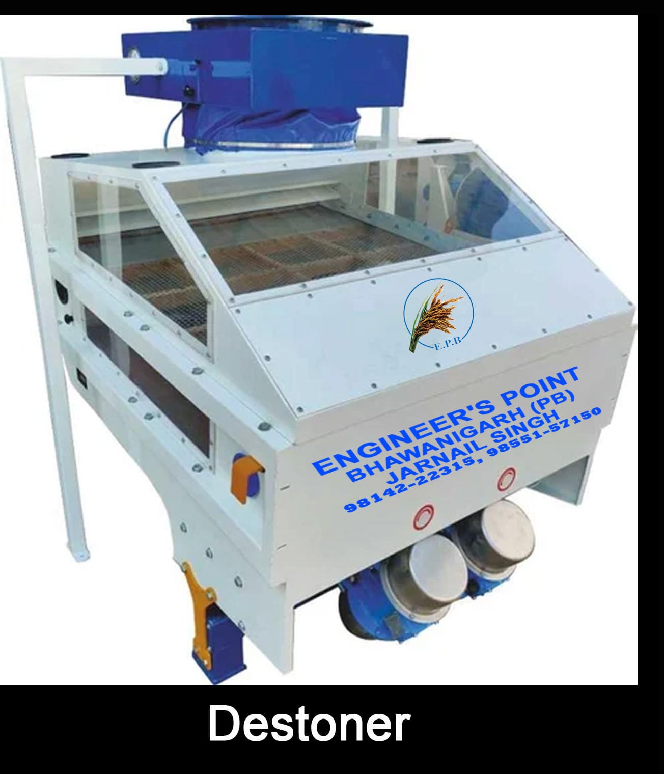 Automatic Rice Destoner Machine